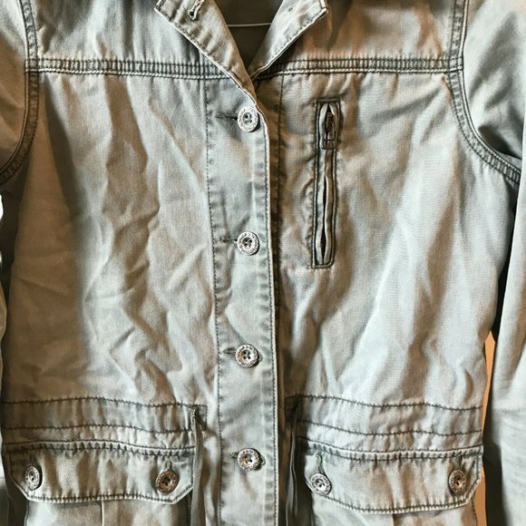 Womens Levis Chore Parka Style Jacket Sz Small - Picture 11 of 11